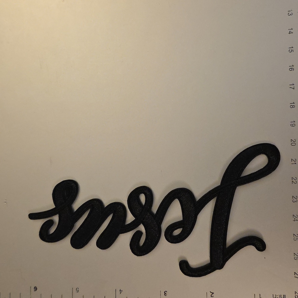 Iron On Patch Jesus - Picture 4 of 4